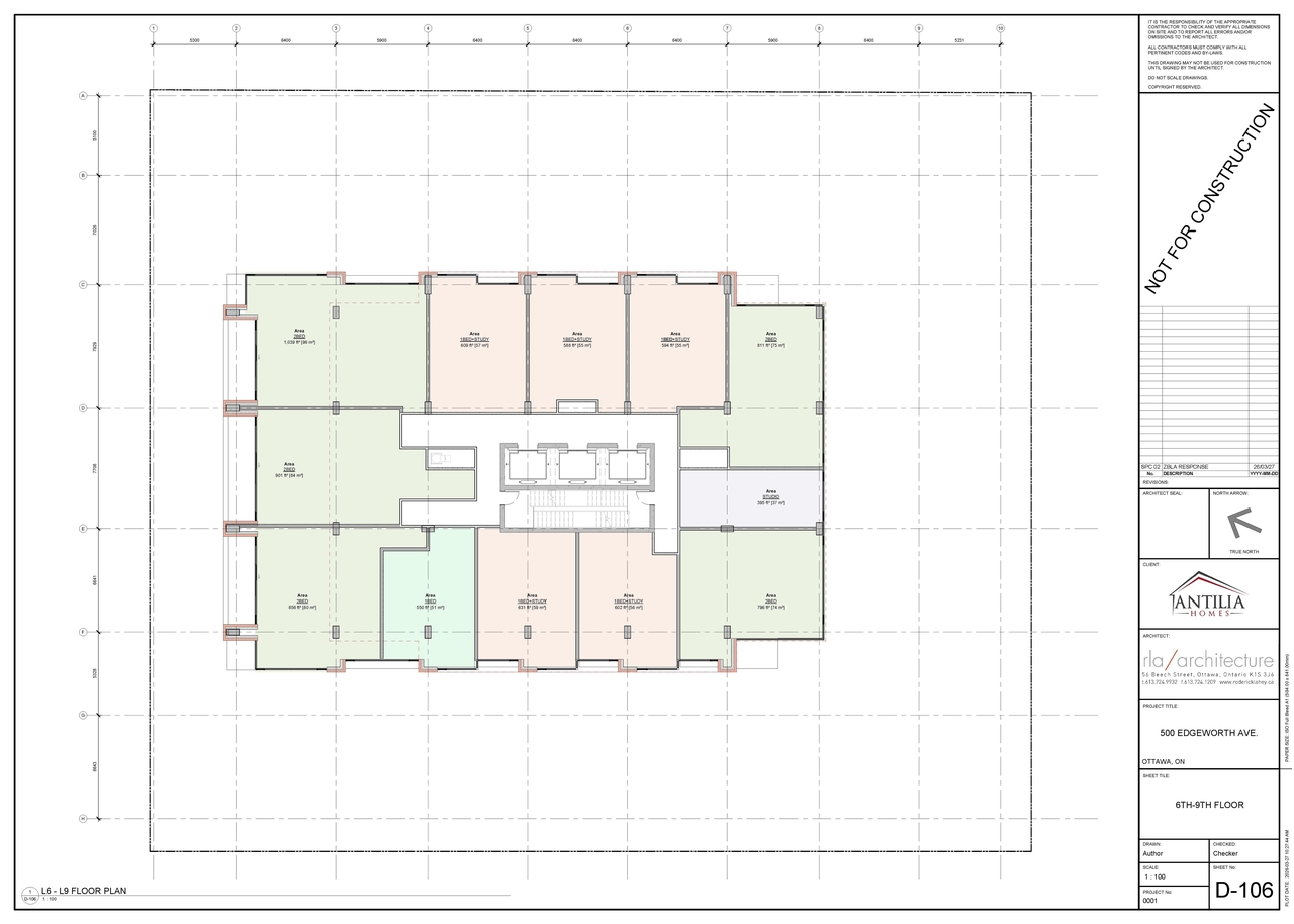 Floor plan for project from page 6 of the file '2026-04-07 - Floor Plans - D02-02-25-0087'