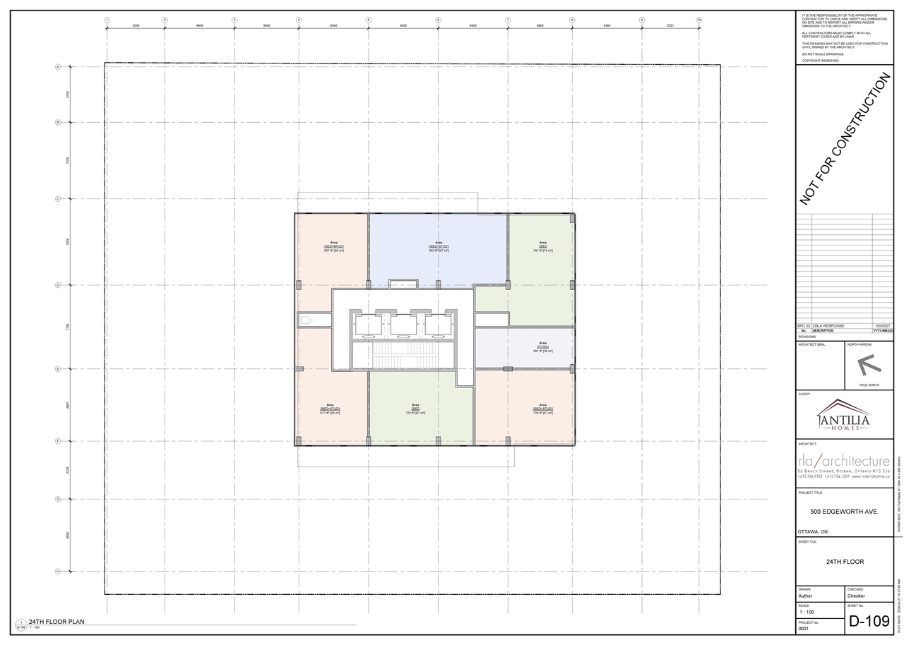 Floor plan for project from page 9 of the file '2026-04-07 - Floor Plans - D02-02-25-0087'