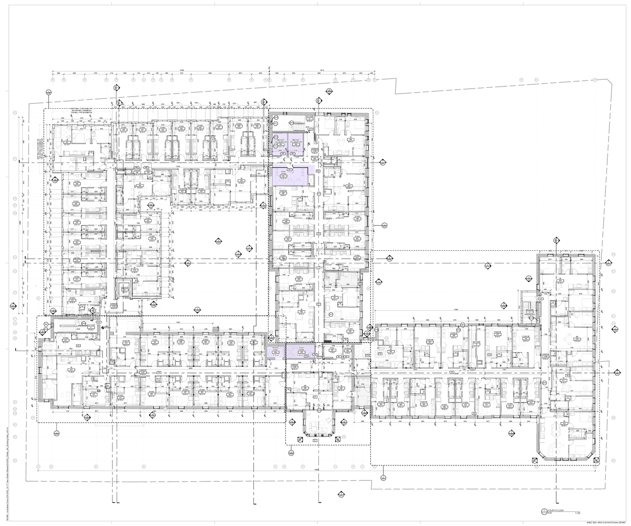 Construction site plan for project from page 11 of the file '2026-02-26 - Floor Plans Amenity Area - D02-02-25-0094'