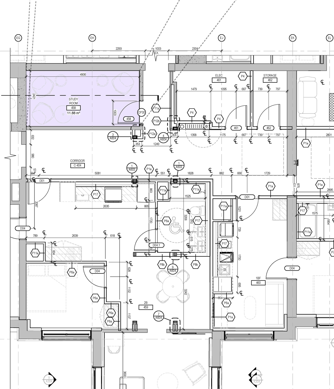 Floor plan for project from page 12 of the file '2026-02-26 - Floor Plans Amenity Area - D02-02-25-0094'