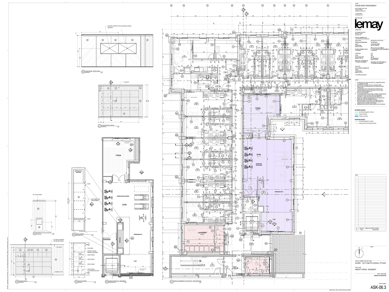 Floor plan for project from page 4 of the file '2026-02-26 - Floor Plans Amenity Area - D02-02-25-0094'