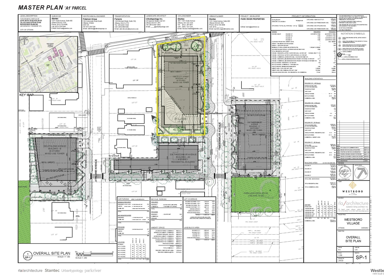 Construction site plan for project from page 43 of the file '2026-04-20 - Design Brief - D02-02-25-0097'
