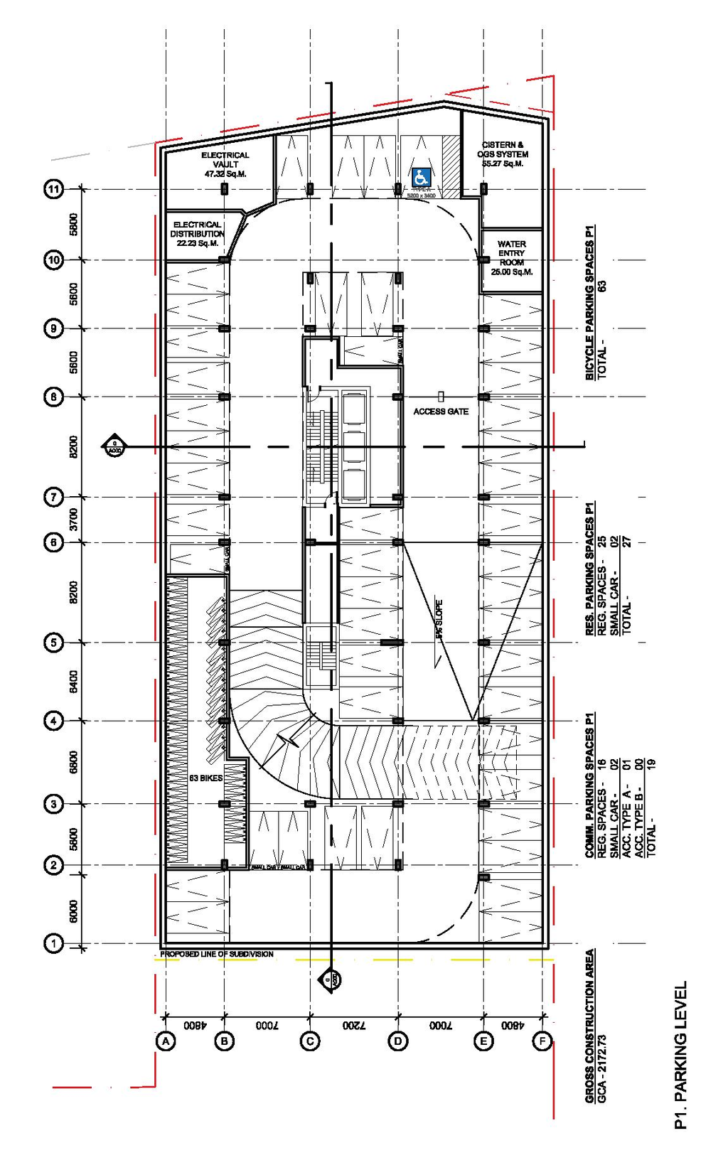 Construction site plan for project from page 40 of the file '2025-12-15 - Urban Design Brief - D01-01-25-0025 & D02-02-25-0097'