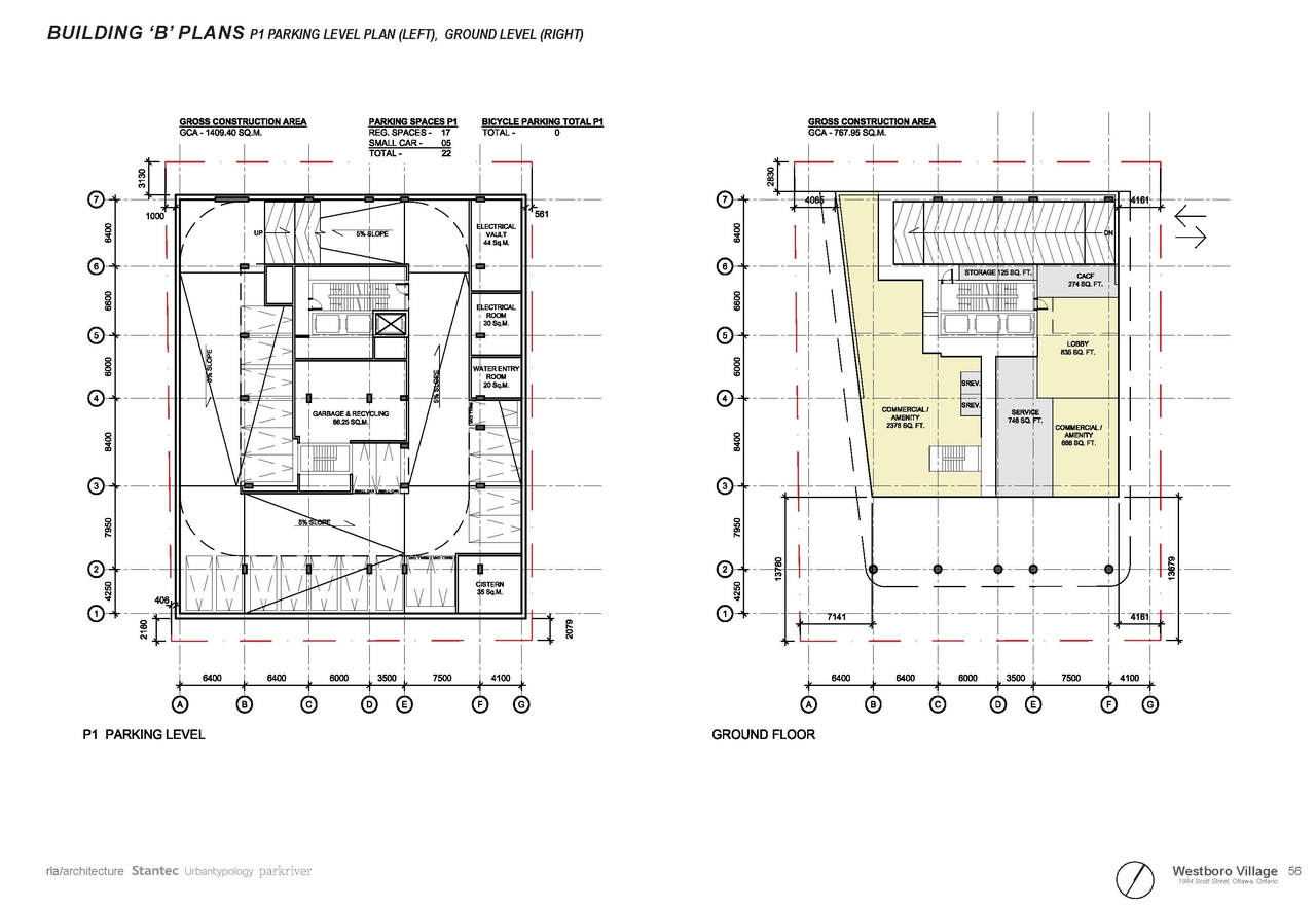 Floor plan for project from page 56 of the file '2025-12-15 - Urban Design Brief - D01-01-25-0025 & D02-02-25-0097'