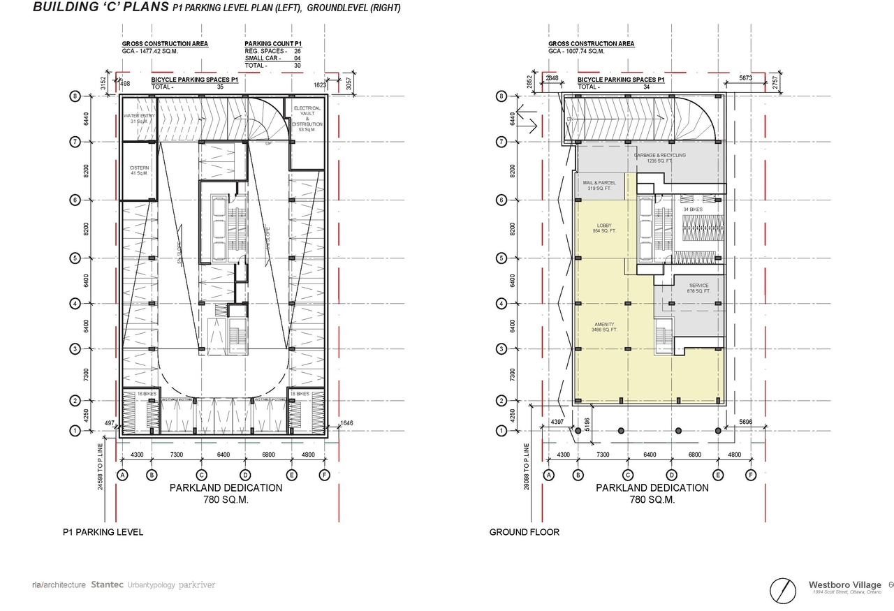 Floor plan for project from page 66 of the file '2025-12-15 - Urban Design Brief - D01-01-25-0025 & D02-02-25-0097'