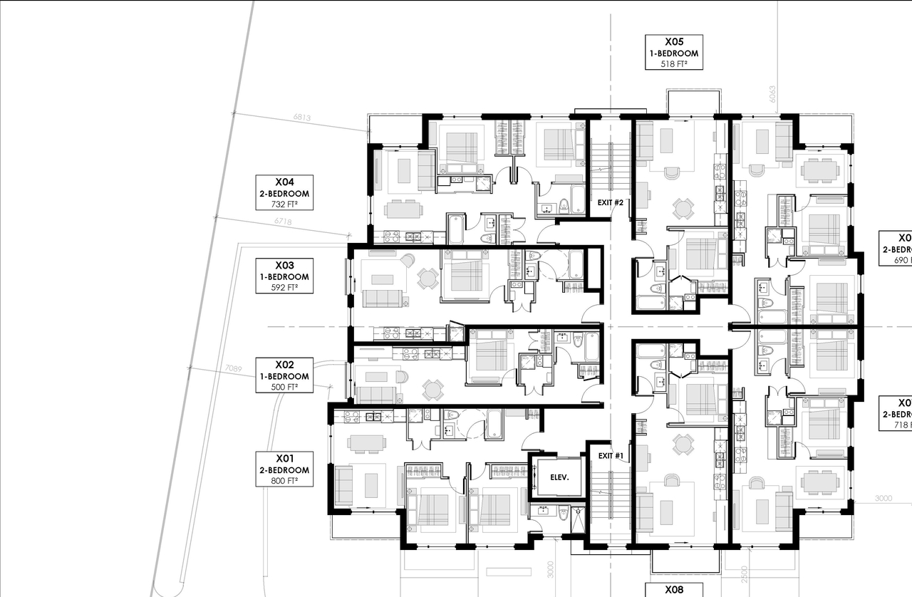 Floor plan for project from page 2 of the file '2025-12-23 - Floor Plans and Perspectives - D02-02-25-0098 & D07-12-25-0169'