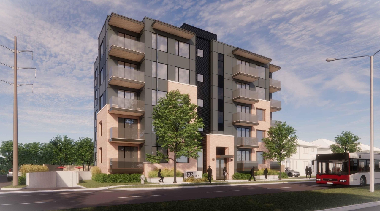 Rendering of building from page 6 of the file '2025-12-23 - Floor Plans and Perspectives - D02-02-25-0098 & D07-12-25-0169'