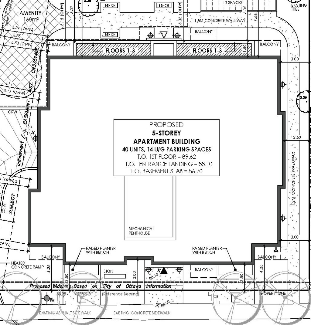 Construction site plan for project from page 10 of the file '2025-12-23 - Urban Design Brief - D02-02-25-0098 & D07-12-25-0169'