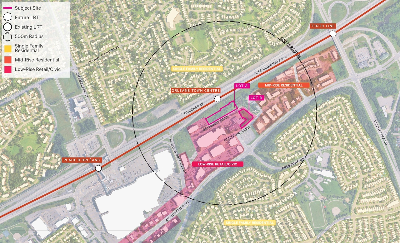 Construction site plan for project from page 33 of the file '2025-12-22 - Urban Design Brief - D02-02-25-0101'