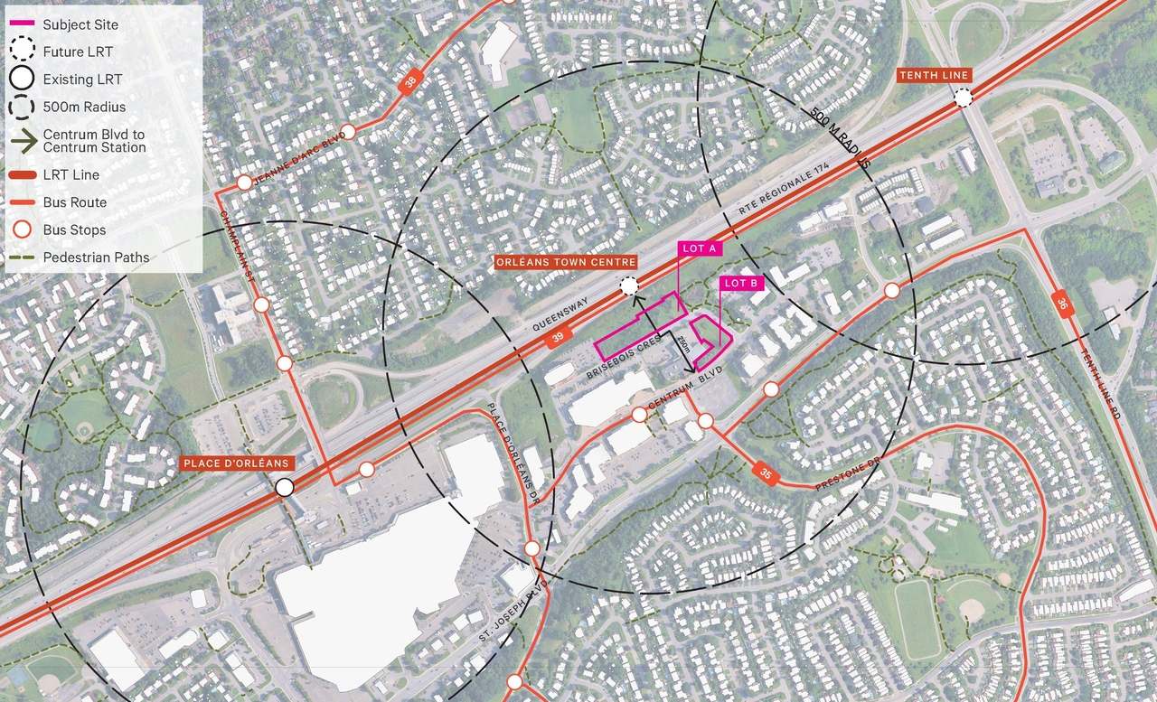 Construction site plan for project from page 39 of the file '2025-12-22 - Urban Design Brief - D02-02-25-0101'