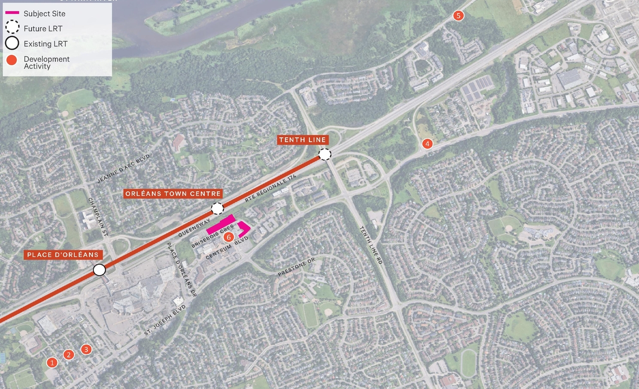Construction site plan for project from page 41 of the file '2025-12-22 - Urban Design Brief - D02-02-25-0101'