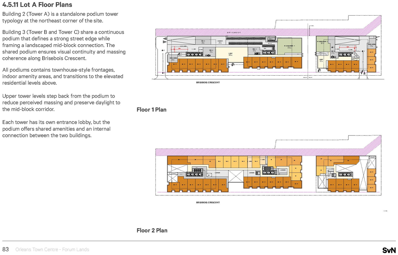 Floor plan for project from page 90 of the file '2025-12-22 - Urban Design Brief - D02-02-25-0101'