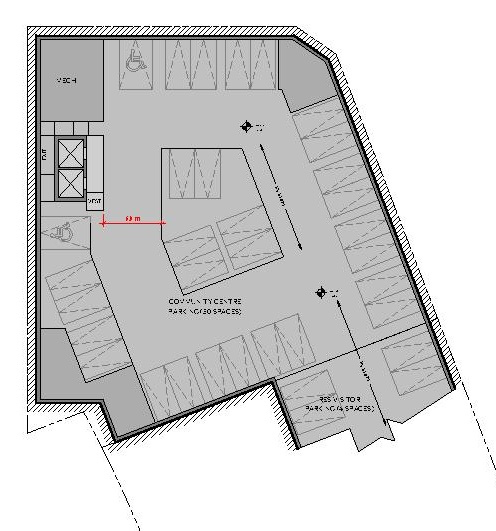Floor plan for project from page 94 of the file '2025-12-22 - Urban Design Brief - D02-02-25-0101'