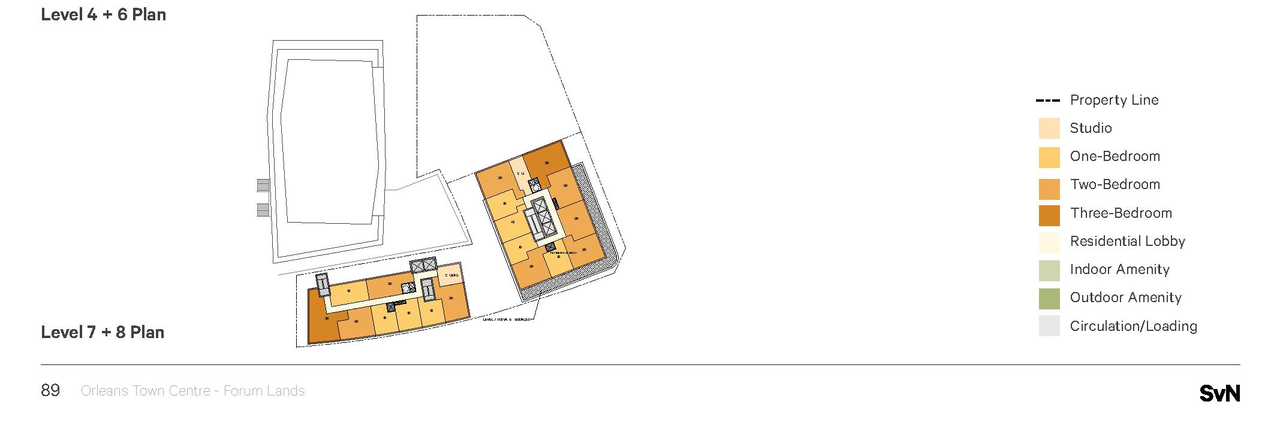 Floor plan for project from page 96 of the file '2025-12-22 - Urban Design Brief - D02-02-25-0101'