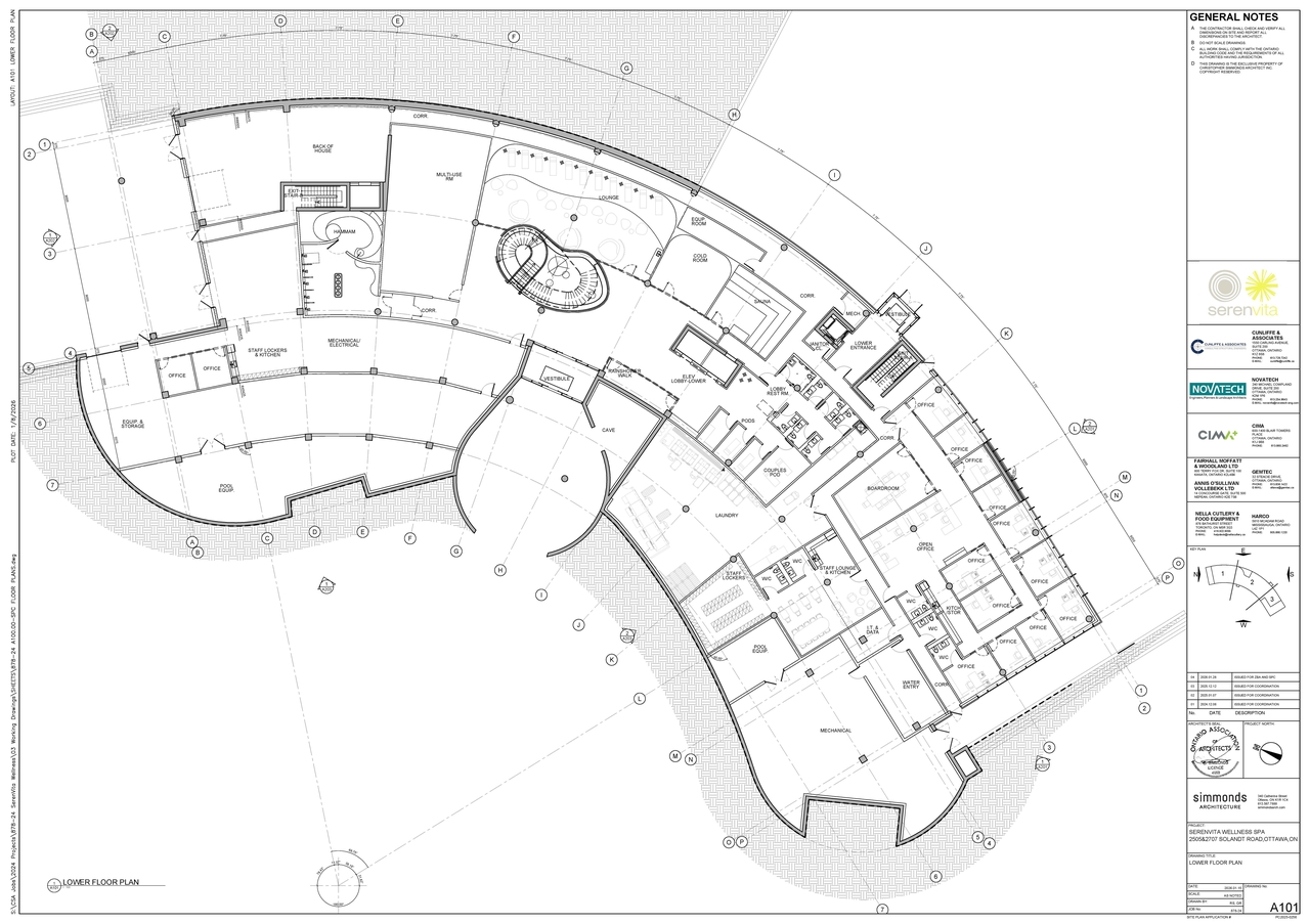 Floor plan for project from page 1 of the file '2026-01-30 - Conceptual Floor Plan - D02-02-26-0006 & D07-12-26-0007'