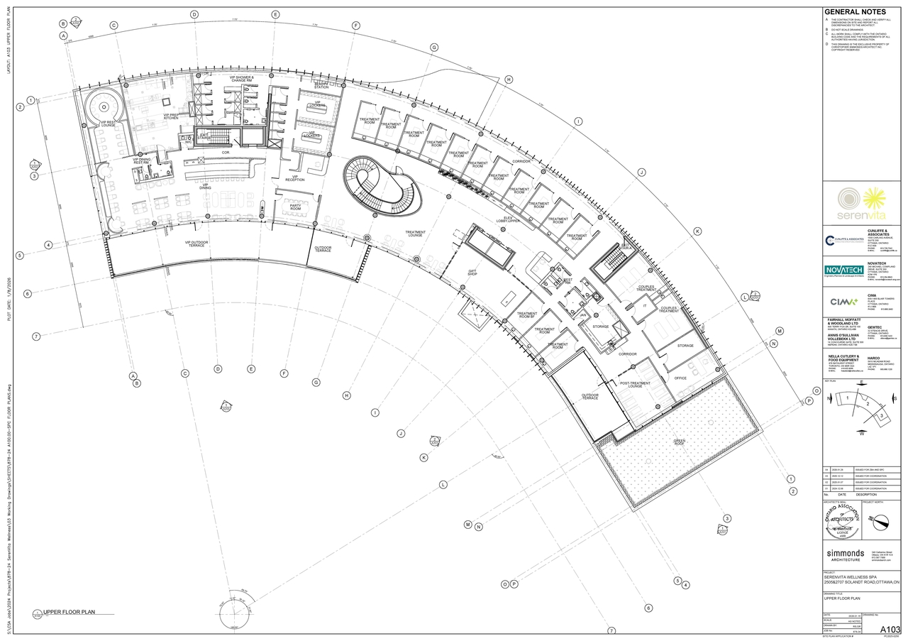Floor plan for project from page 3 of the file '2026-01-30 - Conceptual Floor Plan - D02-02-26-0006 & D07-12-26-0007'