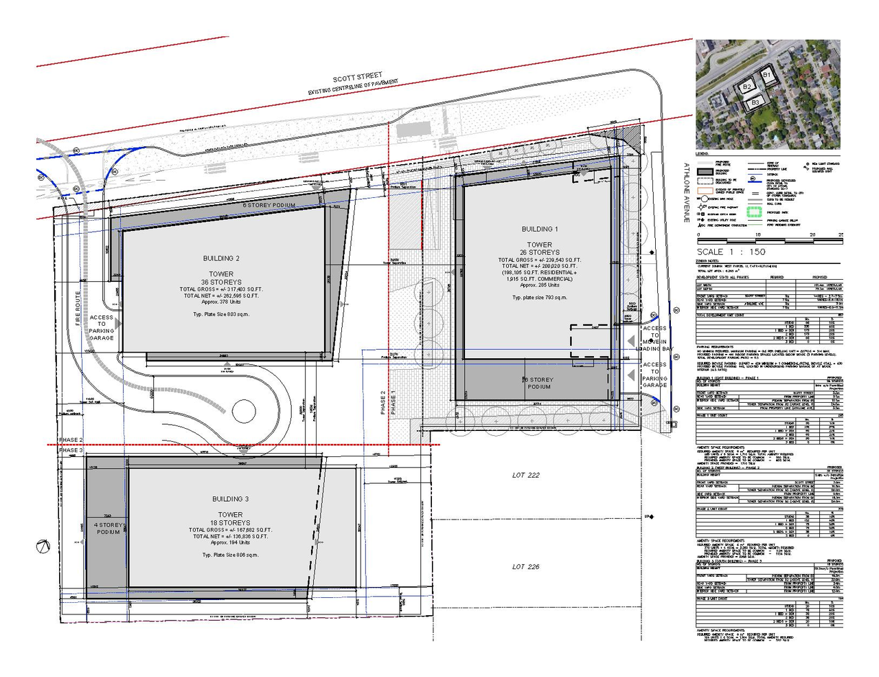 Construction site plan for project from page 5 of the file '2026-02-09 - Design Brief - D02-02-26-0009'