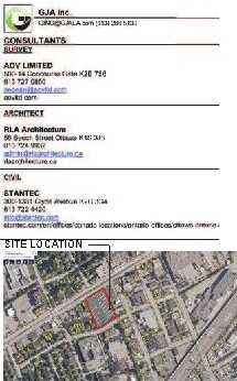 Construction site plan for project from page 44 of the file '2026-02-10 - Urban Design Brief - D07-12-26-0013 & D02-02-26-0011'