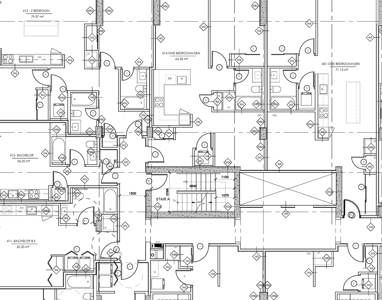 Construction site plan for project from page 4 of the file '2026-03-11 - Floor Plans - D02-02-26-0017'
