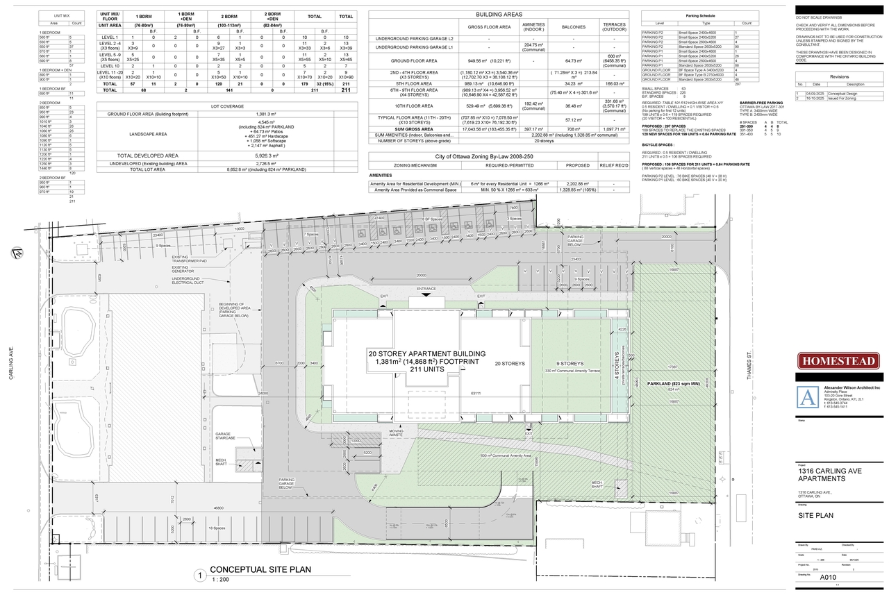 Construction site plan for project from page 28 of the file '2026-04-13 - UDRP Report - D02-02-26-0023'