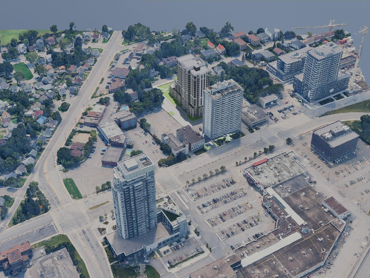 Rendering of building from page 16 of the file '2026-04-13 - Urban Design Brief - D02-02-26-0023'