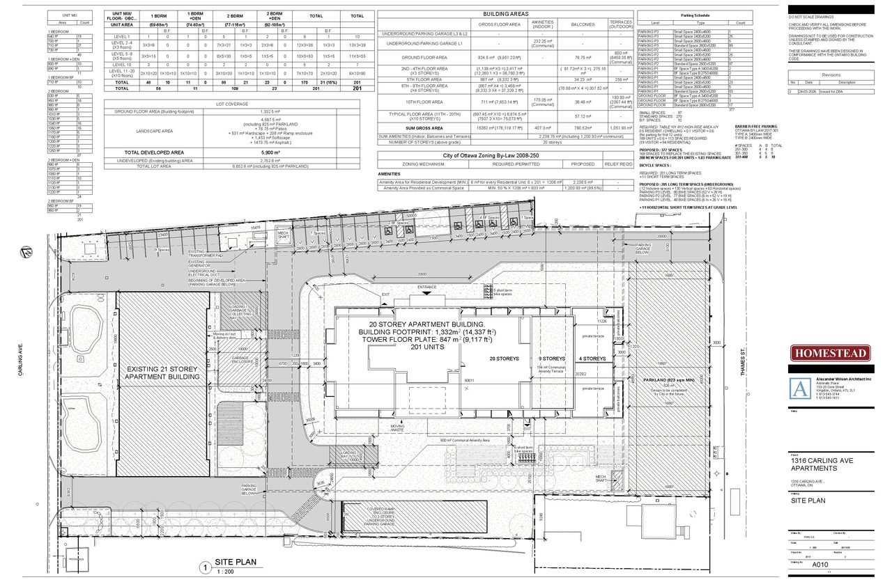 Construction site plan for project from page 25 of the file '2026-04-13 - Urban Design Brief - D02-02-26-0023'