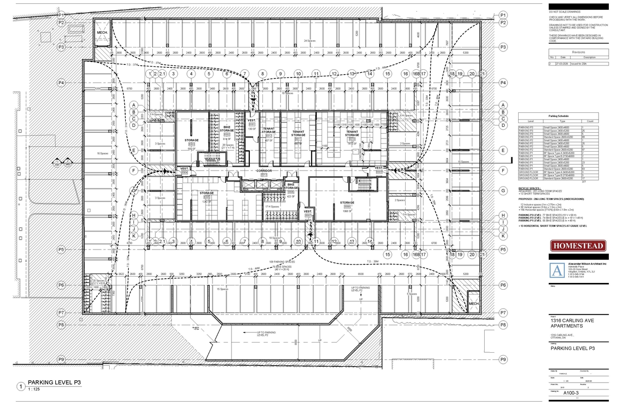 Construction site plan for project from page 40 of the file '2026-04-13 - Urban Design Brief - D02-02-26-0023'