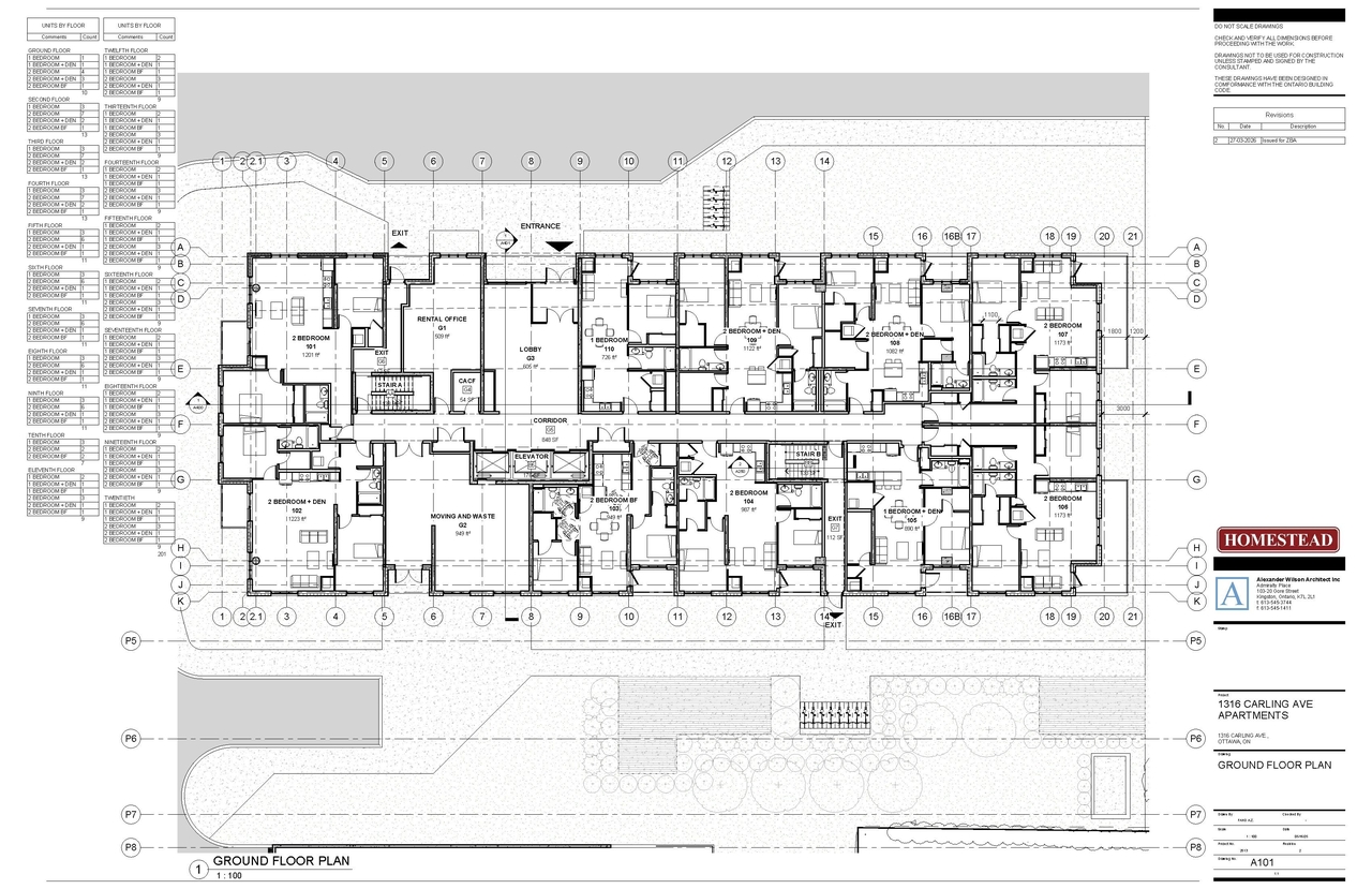 Floor plan for project from page 43 of the file '2026-04-13 - Urban Design Brief - D02-02-26-0023'