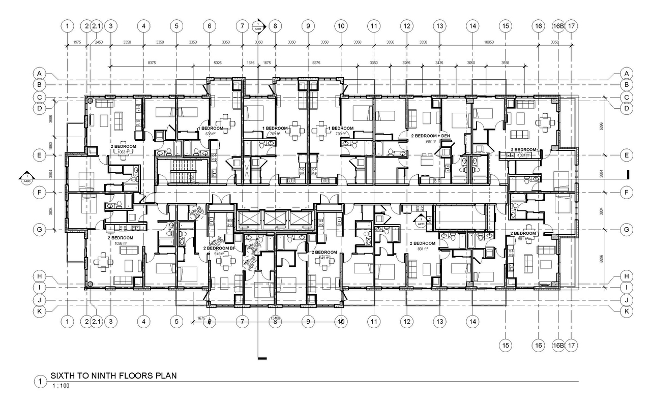Floor plan for project from page 46 of the file '2026-04-13 - Urban Design Brief - D02-02-26-0023'