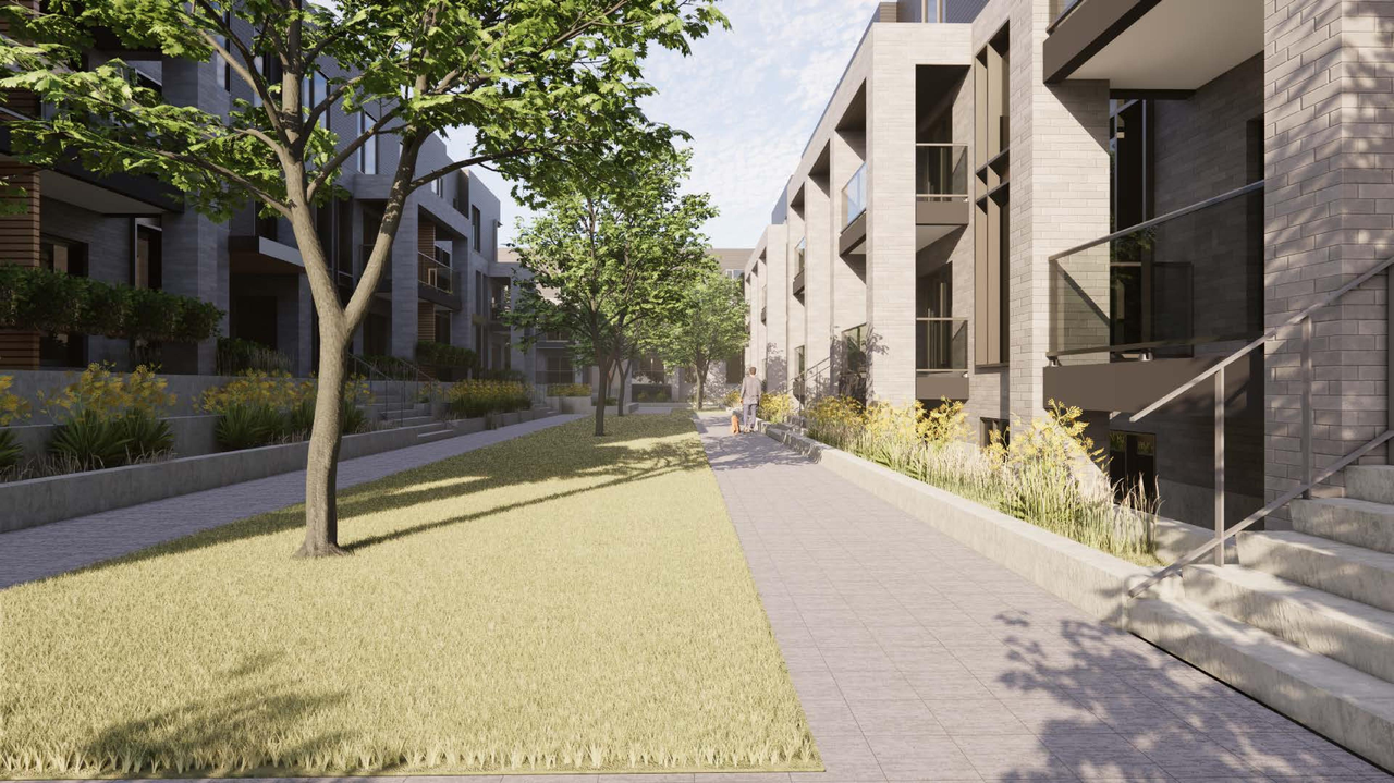 Rendering of building from page 5 of the file '2026-04-16 - Richmond Townhouse Renders - D02-02-26-0027'