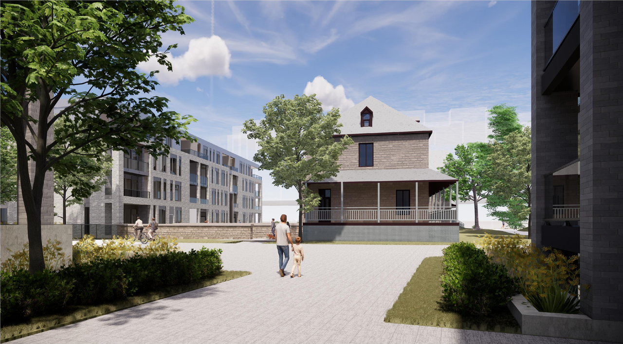 Rendering of building from page 9 of the file '2026-04-16 - HIA Package Renders - D02-02-26-0027'