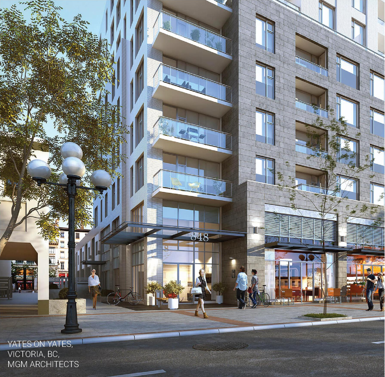 Rendering of building from page 17 of the file '2026-05-19 - Design Brief - D01-01-26-0008 & D02-02-26-0034'