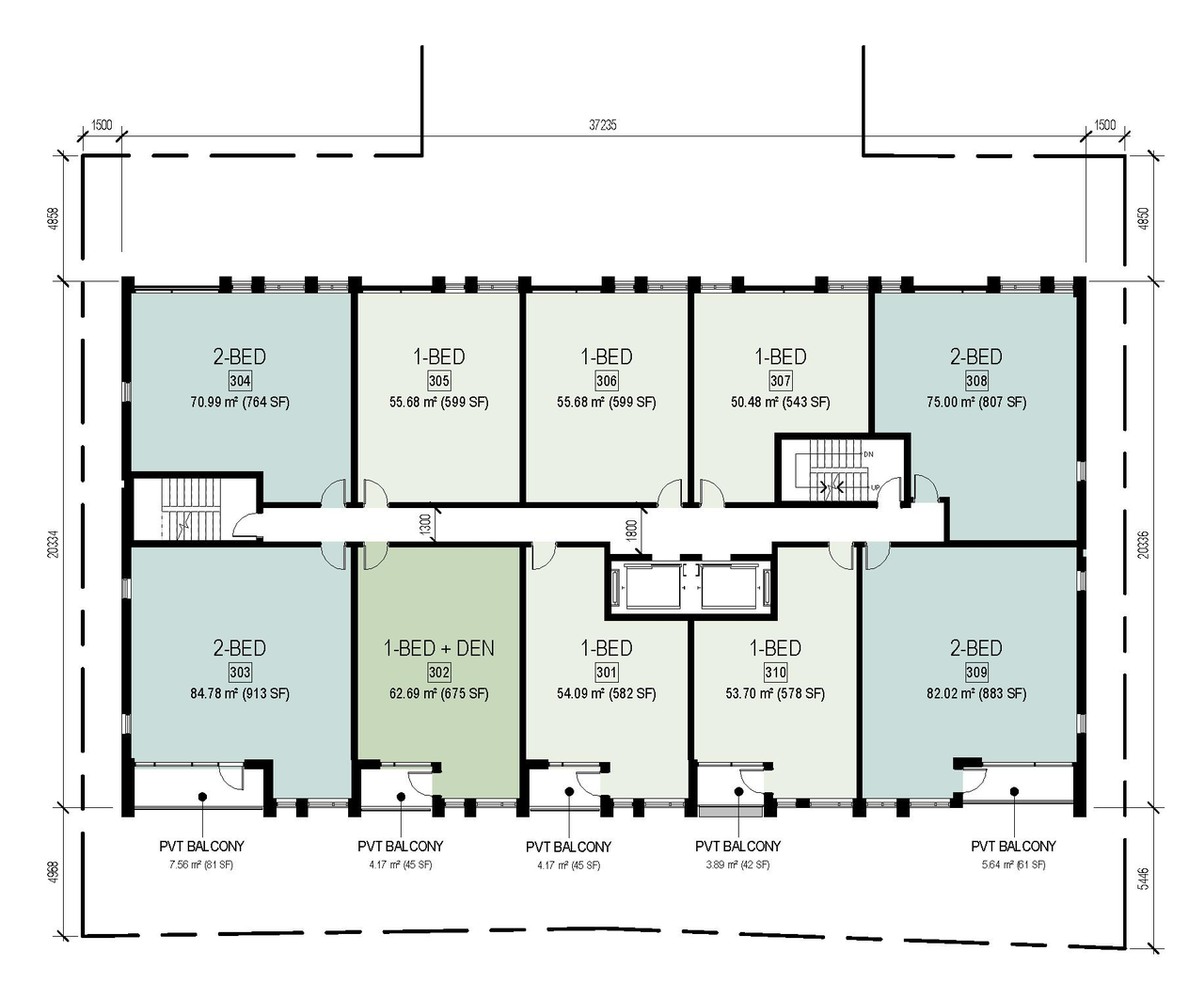 Floor plan for project from page 6 of the file '2026-05-14 - Floor Plans - D02-02-26-0037 & D07-12-26-0051'