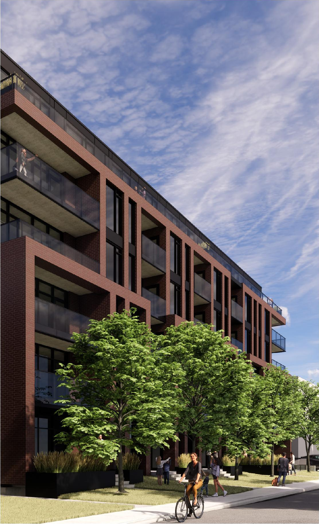 Rendering of building from page 85 of the file '2026-05-08 - Urban Design Review Panel Report - D02-02-26-0037 & D07-12-26-0051'