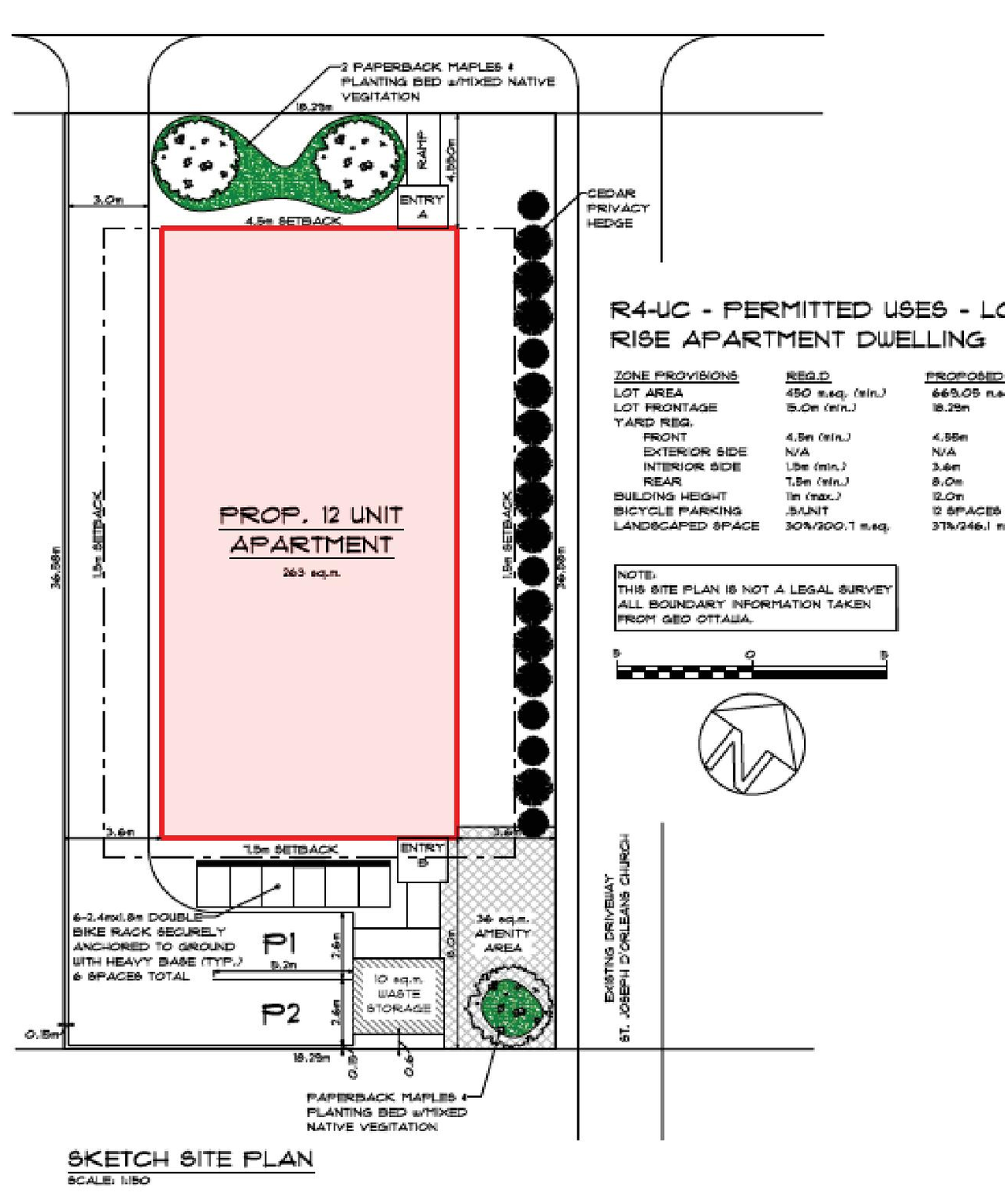 Construction site plan for project from page 19 of the file '2026-05-19 - Urban Design Brief - D02-02-26-0041'