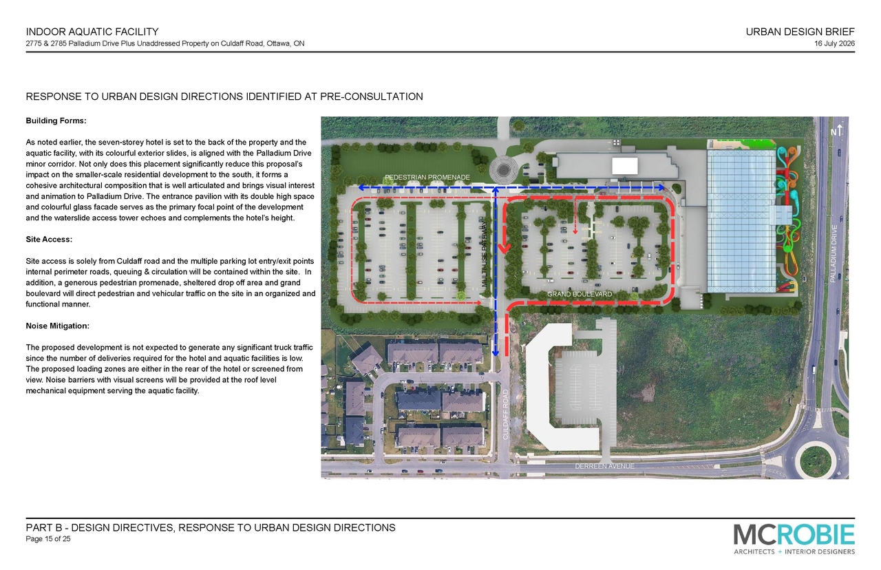 Construction site plan for project from page 15 of the file '2026-07-20 - Urban Design Brief - D02-02-26-0058 & D07-12-26-0085'