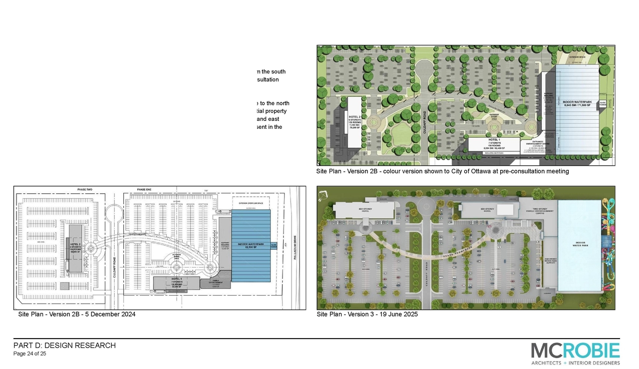 Construction site plan for project from page 24 of the file '2026-07-20 - Urban Design Brief - D02-02-26-0058 & D07-12-26-0085'