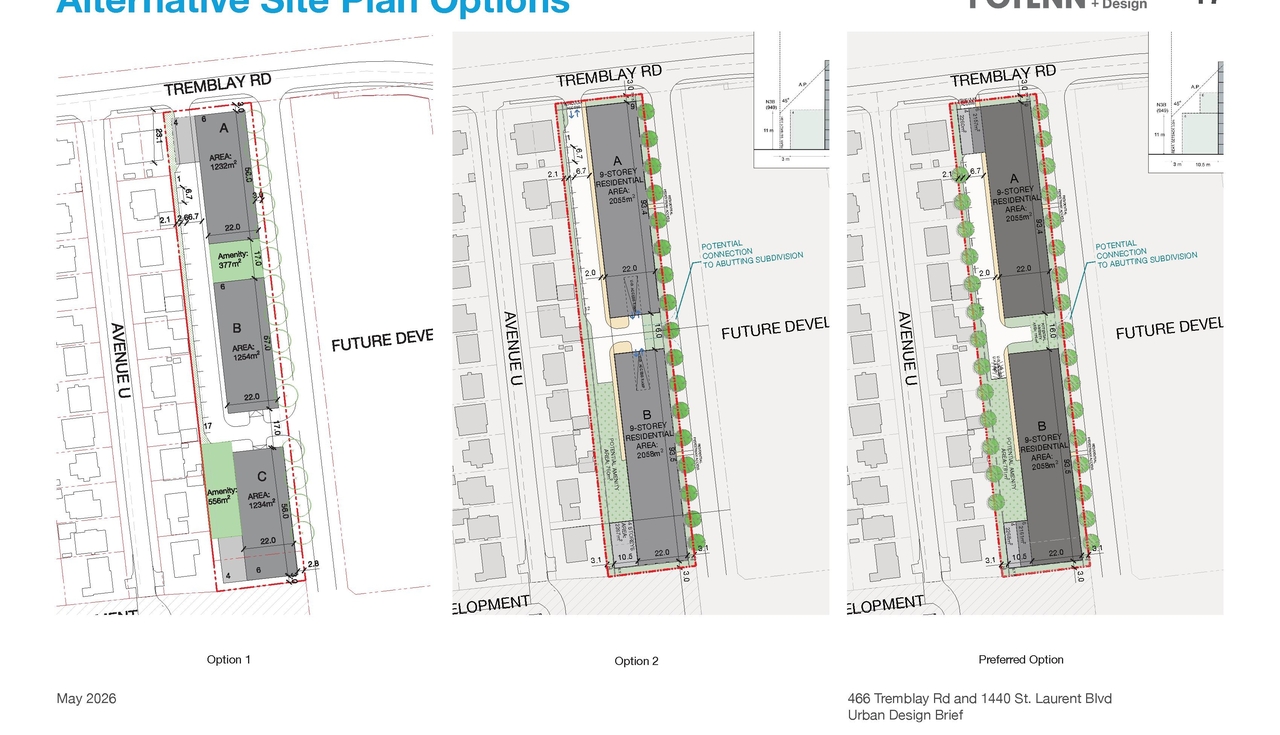 Construction site plan for project from page 28 of the file '2026-08-24 - Urban Design Review Panel Report - D01-01-26-0015 & D02-02-26-0069'