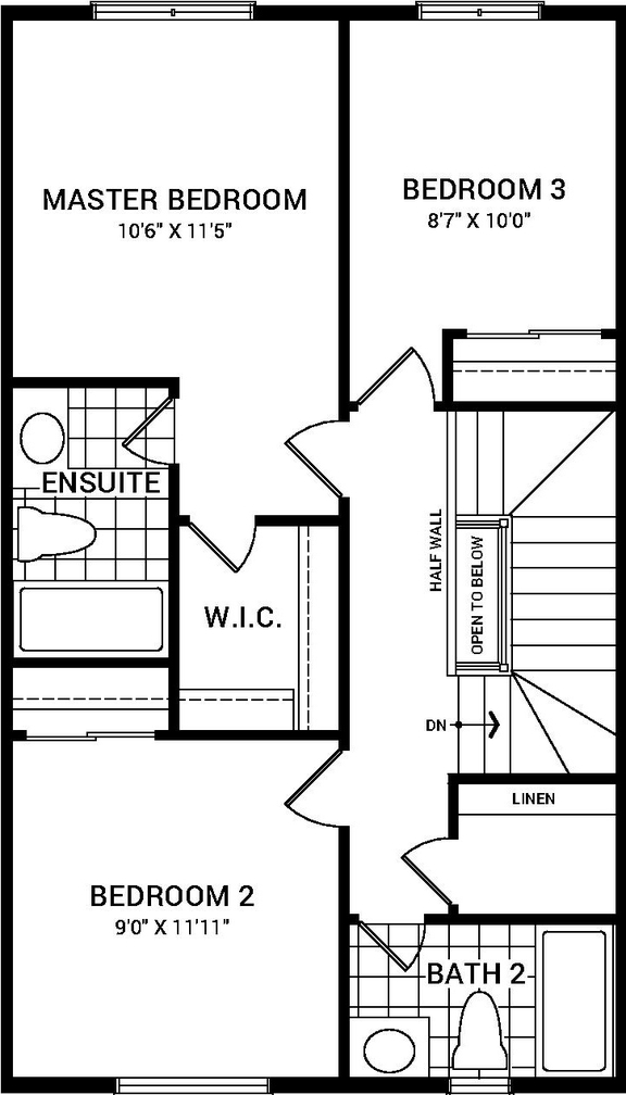 Floor plan for project from page 2 of the file '2022-07-21 - Citrus Floor Plan - D07-04-22-0009'