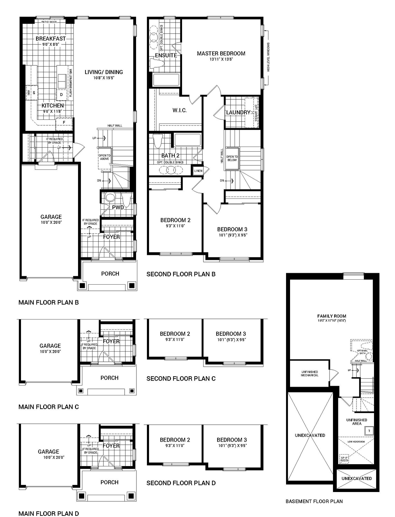 Floor plan for project from page 1 of the file '2022-07-21 - Tahoe End Unit Floor Plan - D07-04-22-0009'