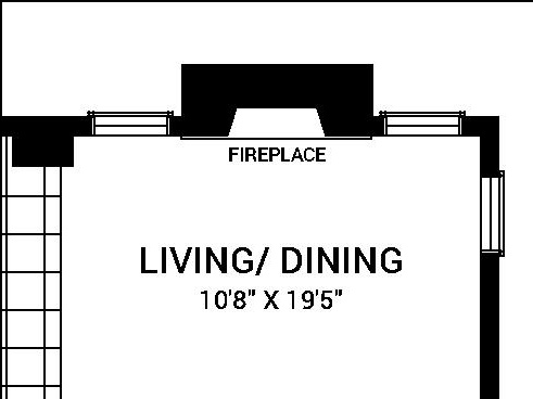 Floor plan for project from page 3 of the file '2022-07-21 - Tahoe End Unit Floor Plan - D07-04-22-0009'