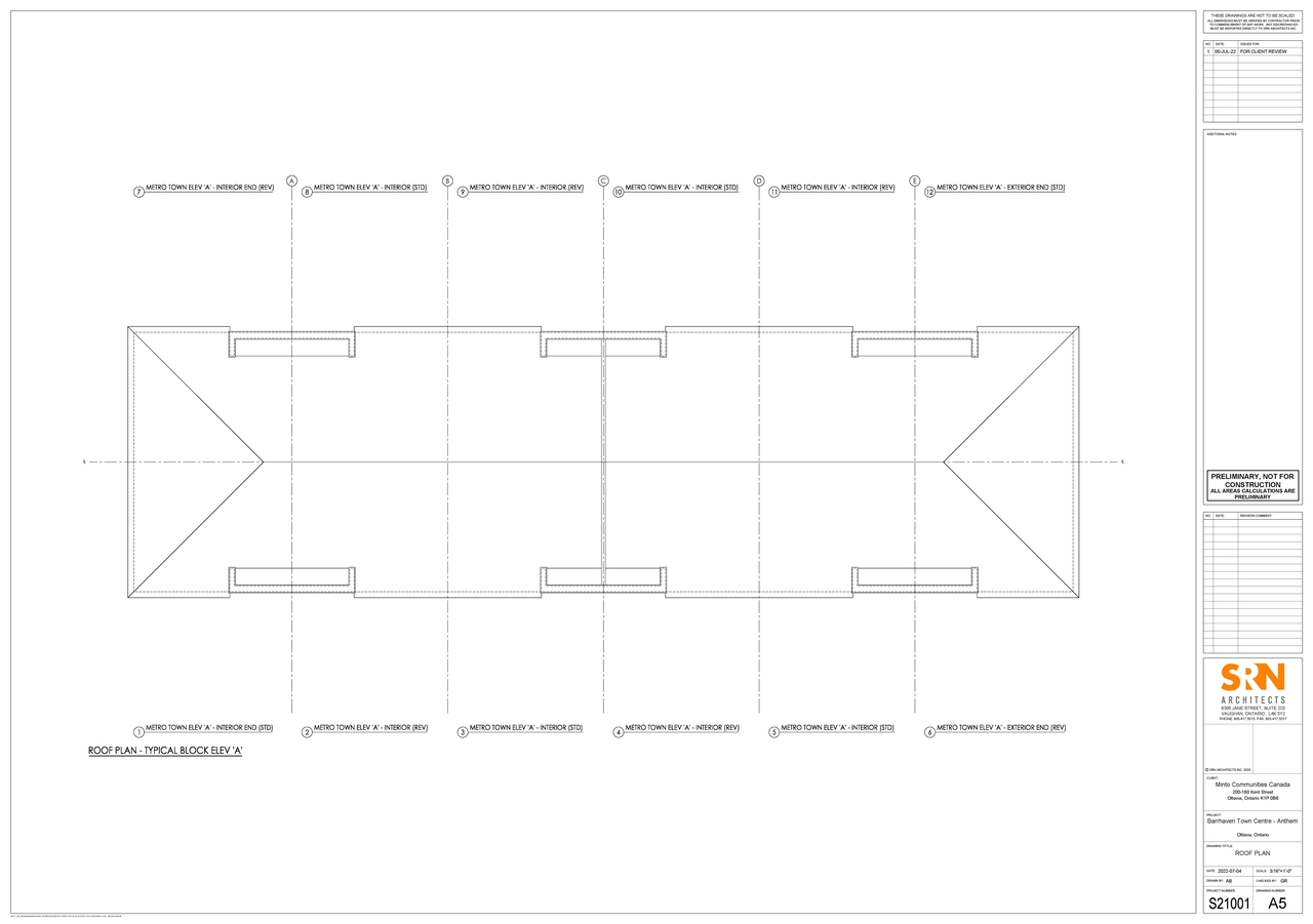 Construction site plan for project from page 5 of the file '2022-07-21 - Floor Plans - D07-04-22-0009'