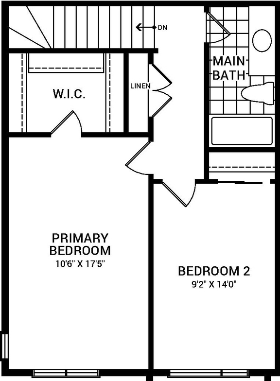 Floor plan for project from page 1 of the file '2022-07-21 - Cambridge End Unit Floor Plan - D07-04-22-0009'