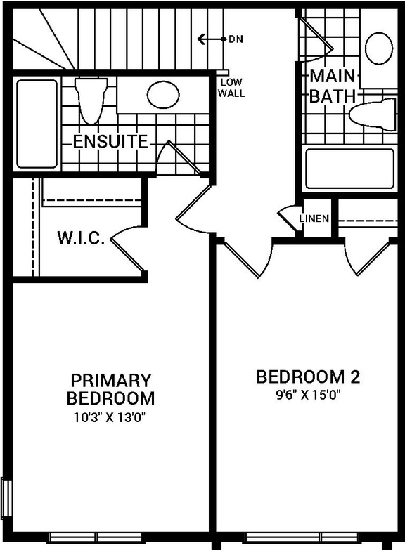 Floor plan for project from page 2 of the file '2022-07-21 - Cambridge End Unit Floor Plan - D07-04-22-0009'