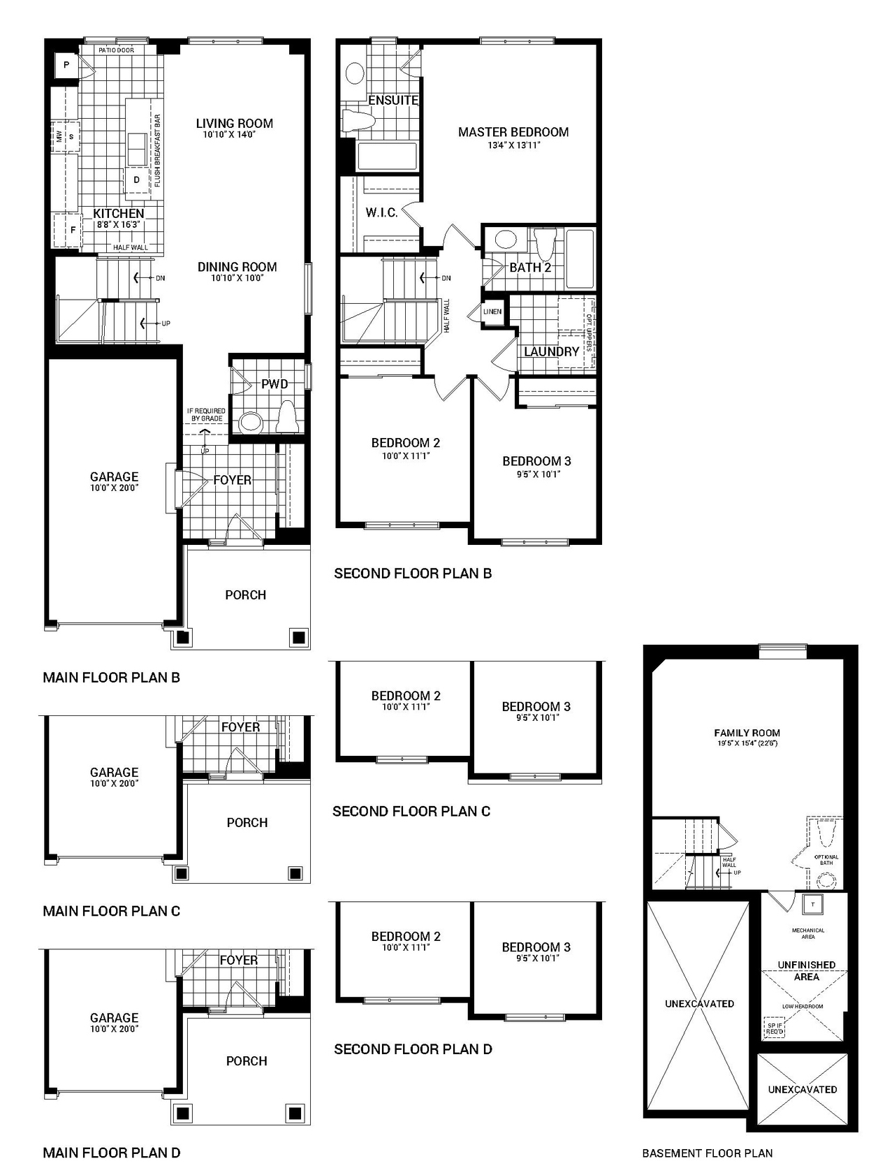 Floor plan for project from page 1 of the file '2022-07-21 - Monterey End Unit Floor Plan - D07-04-22-0009'