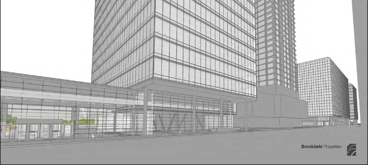 Rendering of building from page 1 of the file 'Design Brief D07-12-09-0212'