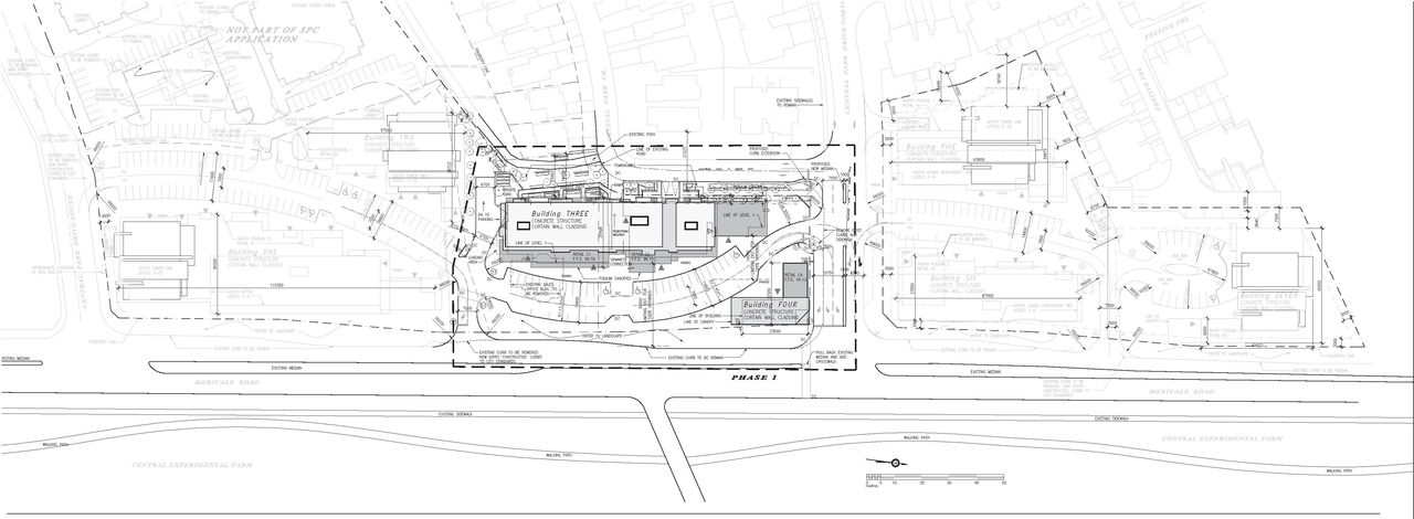 Construction site plan for project from page 16 of the file 'Urban Design Panel - Formal Submission'