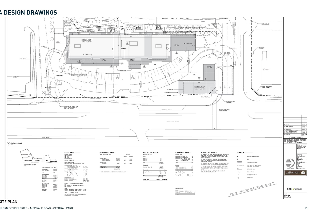 Construction site plan for project from page 17 of the file 'Urban Design Panel - Formal Submission'
