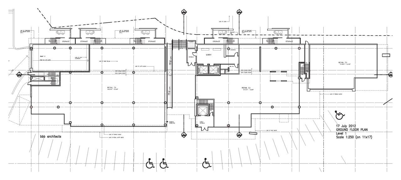 Floor plan for project from page 24 of the file 'Urban Design Panel - Formal Submission'