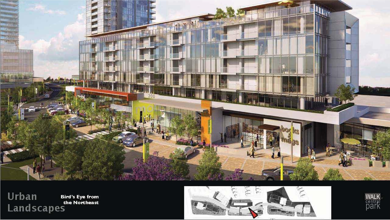 Rendering of building from page 36 of the file 'Urban Design Panel - Formal Submission'